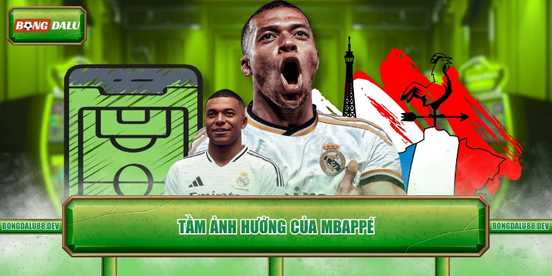 Tầm ảnh hưởng của Mbappé